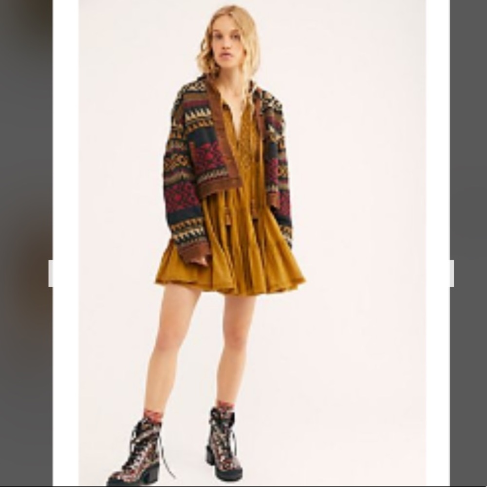 Free People Something Special Mini Dress